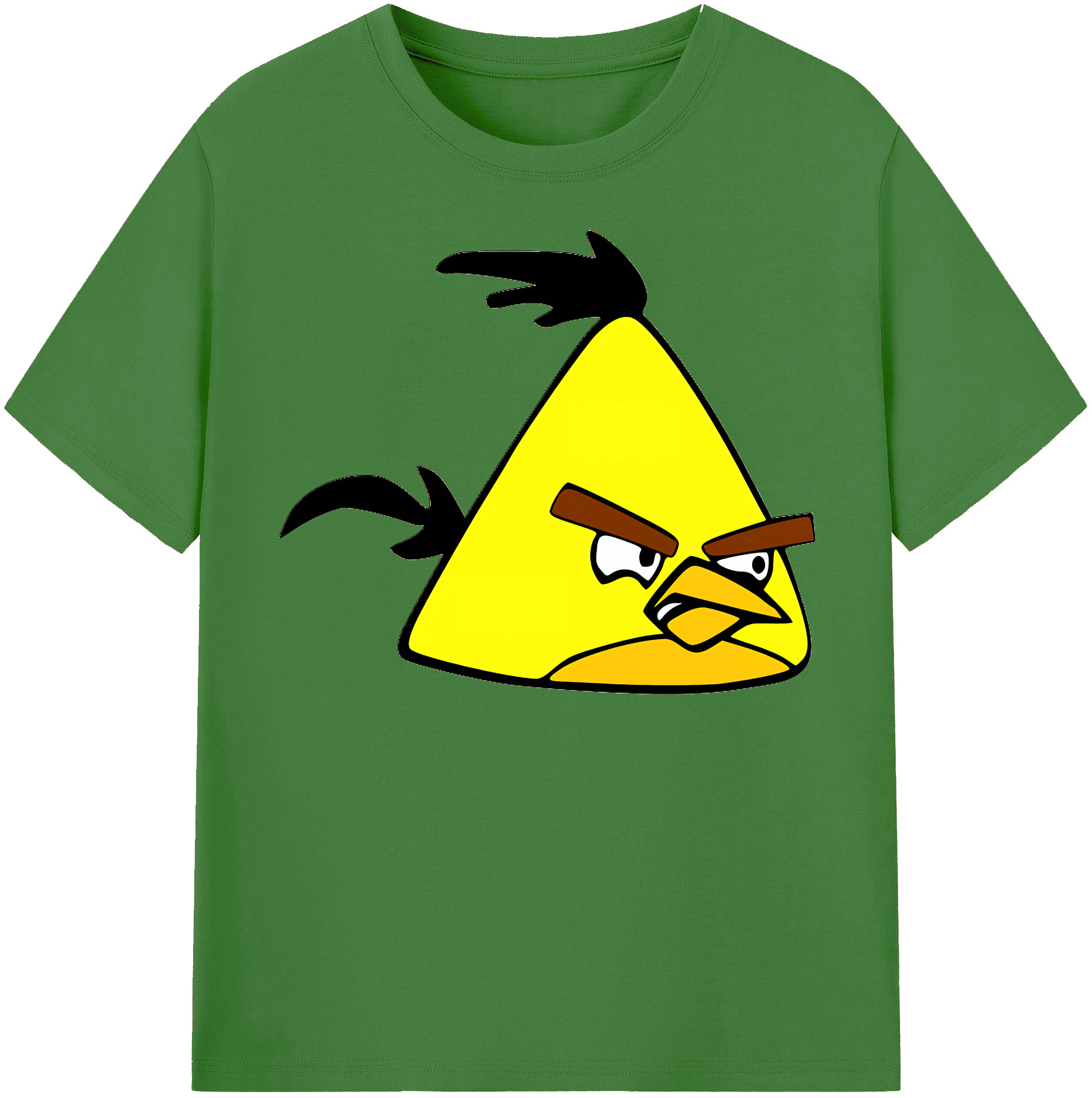 （画像用） Angry Birds アングリーバード レディースカジュアルプリントTシャツ（綿100％）
